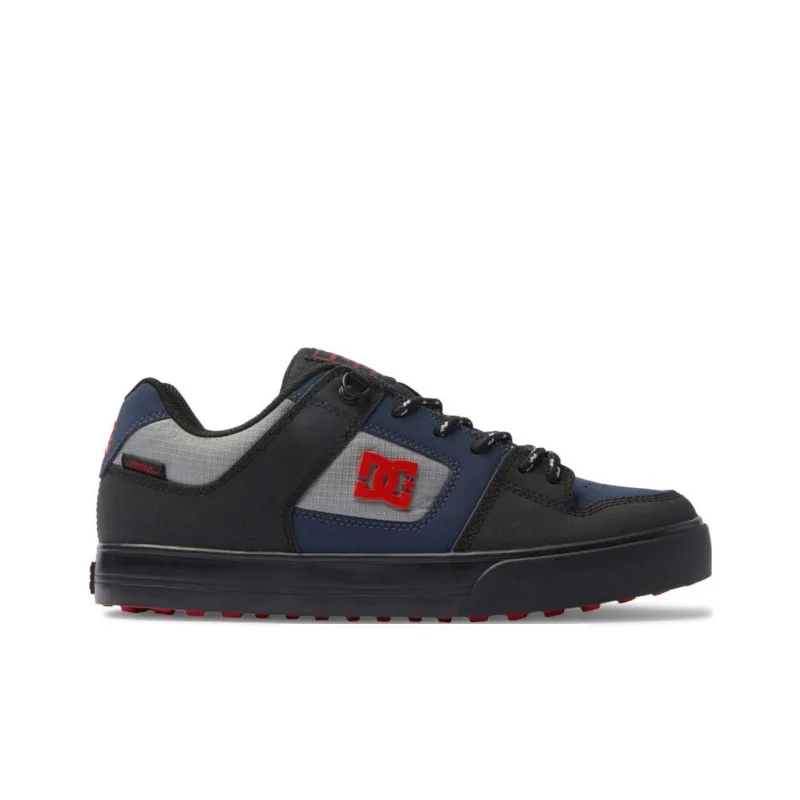DC Shoes Wear resistant And Lightweight Low Top Skateboard Shoes Men's Blue Black-1