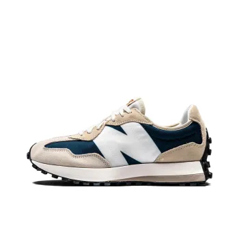 New Balance 327 Beige Navy Burnt Orange