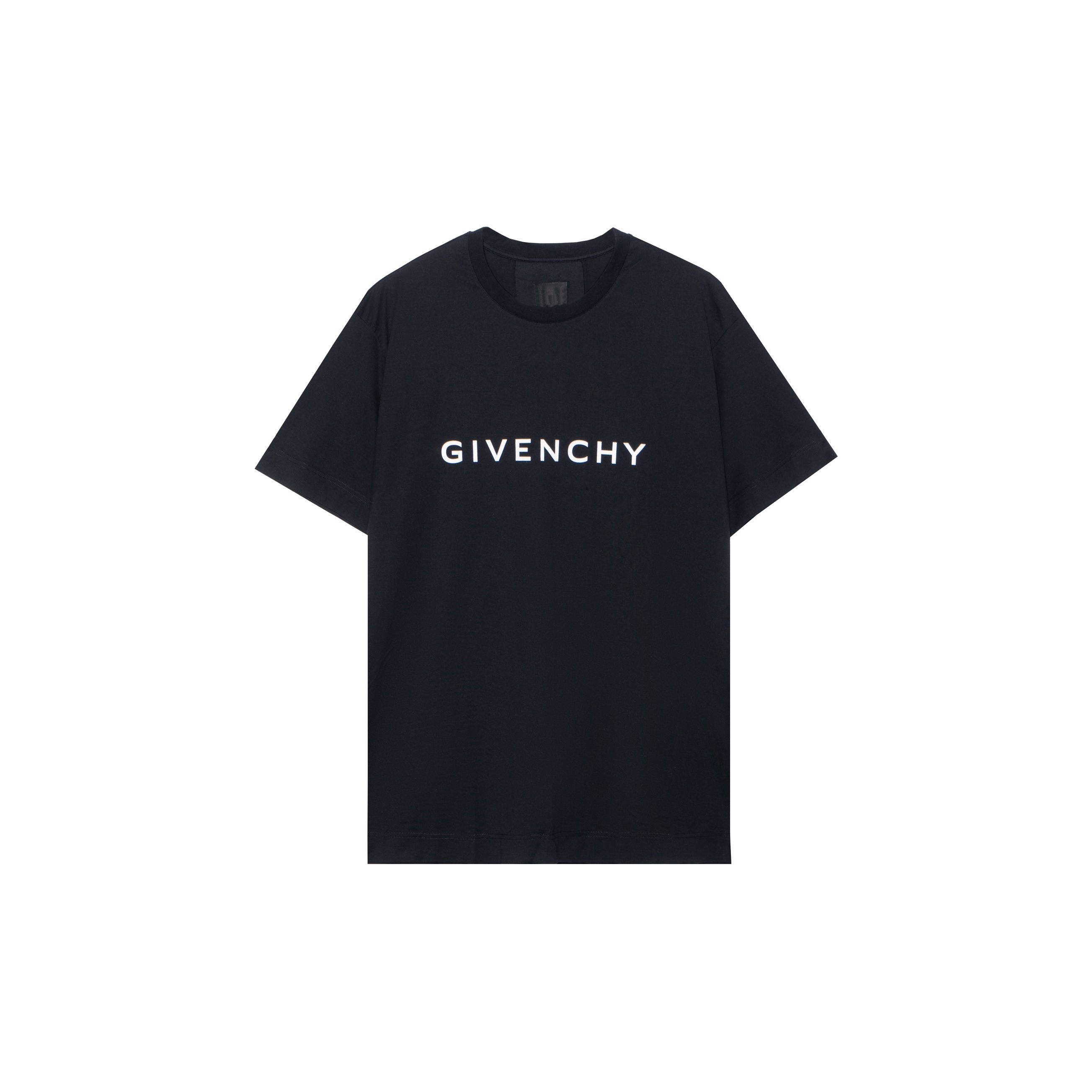 Givenchy Logo embroidered Cotton T shirt POIZON