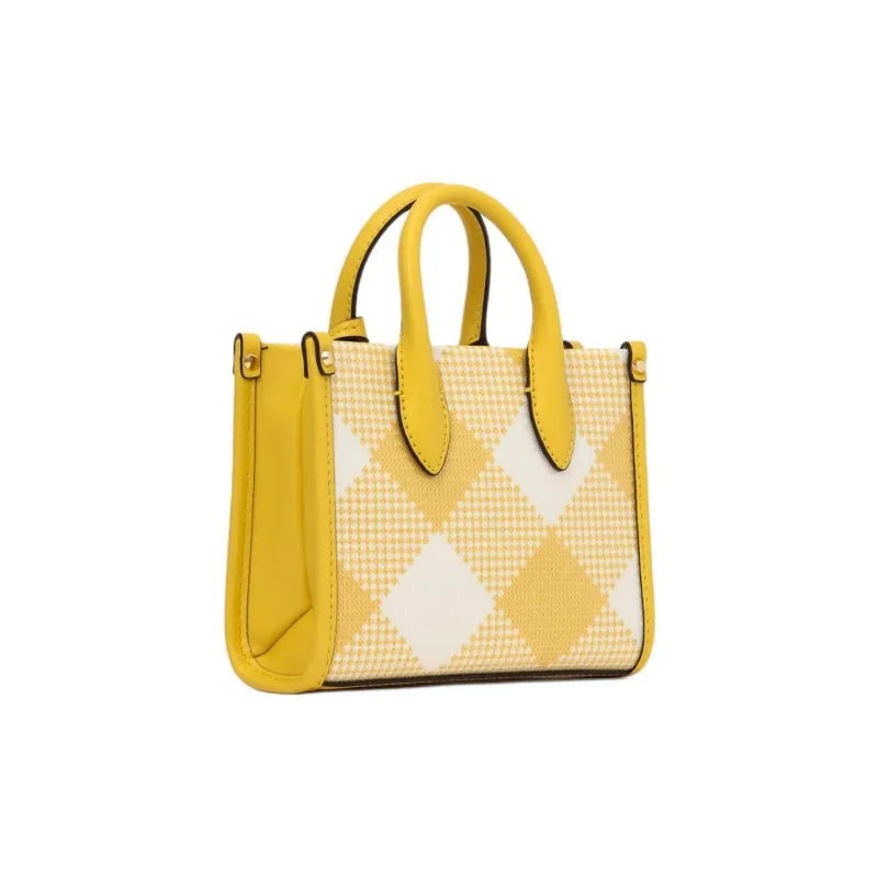 MICHAEL KORS Coated Canvas Tote Bag Shopping Bag Handbag Extra Small Women's Yellow-1