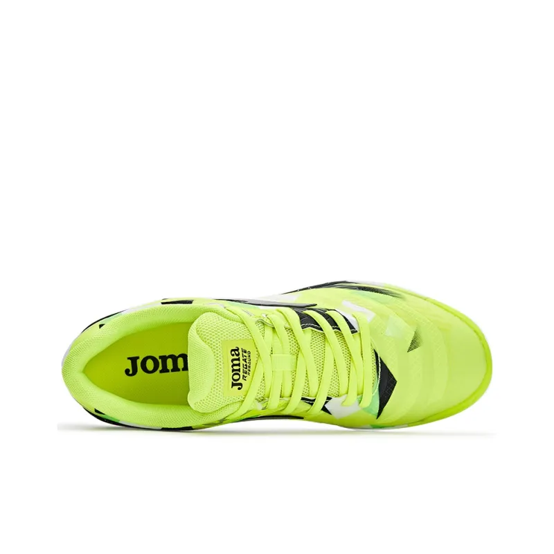 Joma Anti Slip Wear Resistant Soccer Shoes Men's Yellow Black-3