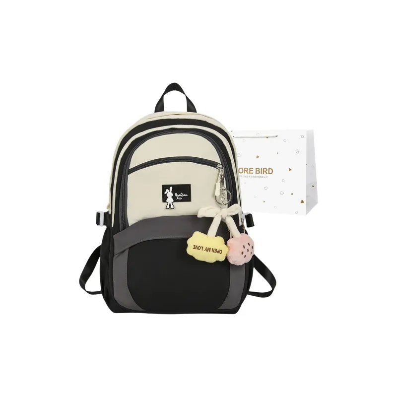 CORE BIRD Nylon Backpack Regular Women's Multicolor-12