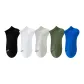 1 Black+1 White+1 Light Gray+1 Army Green+1 Royal Blue
