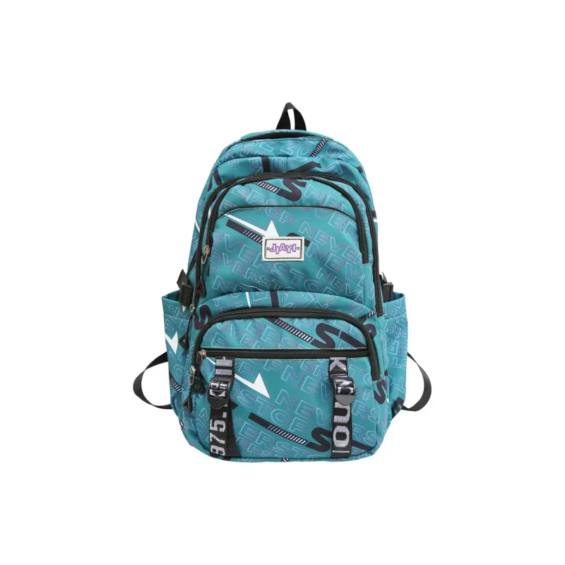 BAODIDAISHU Nylon Backpack Laptop Bag Backpack Regular Unisex Black/Purple/Green/Light Blue/Blue-6