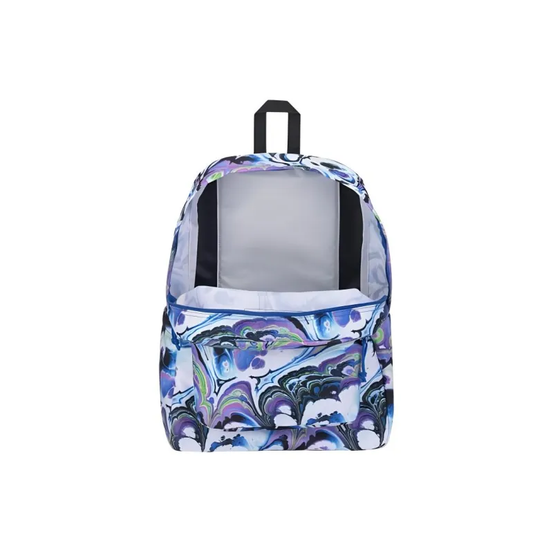 JanSport Polyester Backpack Regular Unisex Blue Purple-3