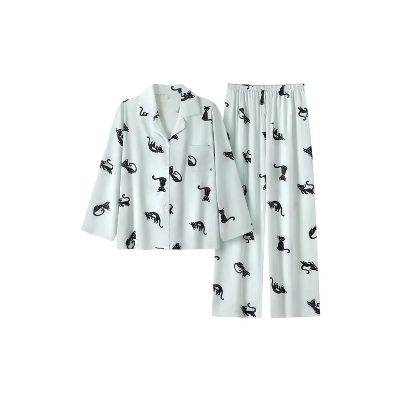 Maultiay Pajama Set Men's White-0
