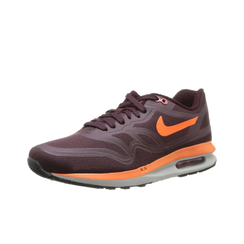 Nike Air Max Lunar 1 Wear-Resistant Low-Top Casual Shoes Men's Burgundy-2