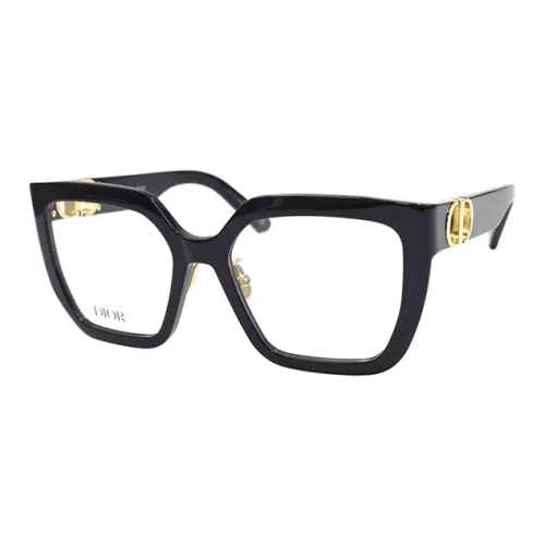 DIOR Square Eyeglass Frames Women's Black