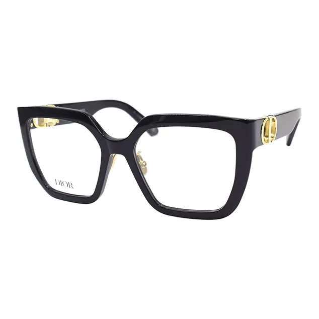 DIOR Square Eyeglass Frames Women's Black-0