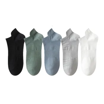 Lan Miao Ankle Socks Men's 5 Pack