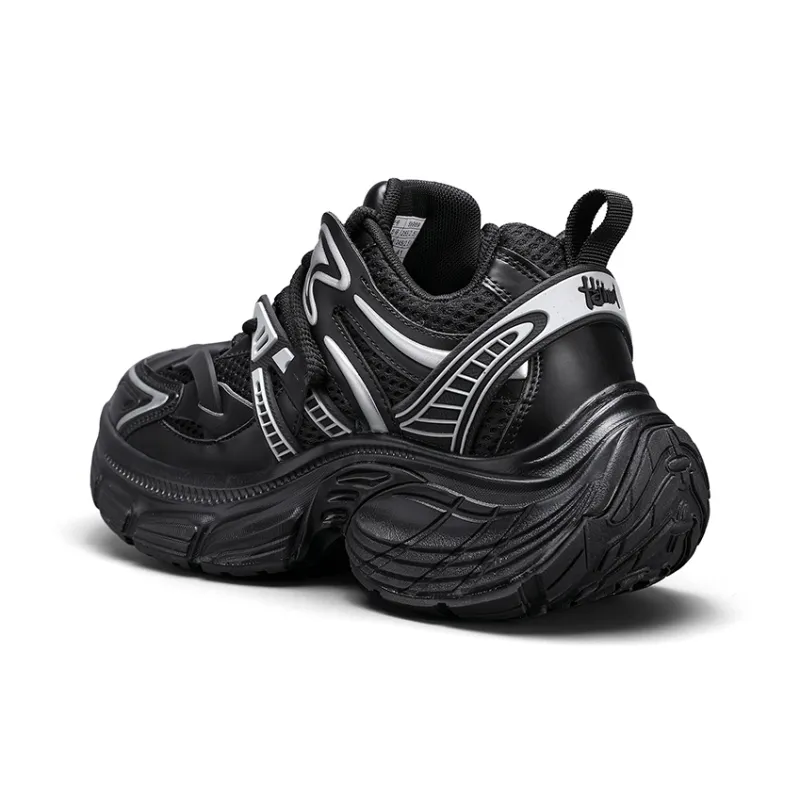 BLVCK PARIS Dark Night Series Anti Slip Wear Resistant Low Top Chunky Sneakers Unisex-4