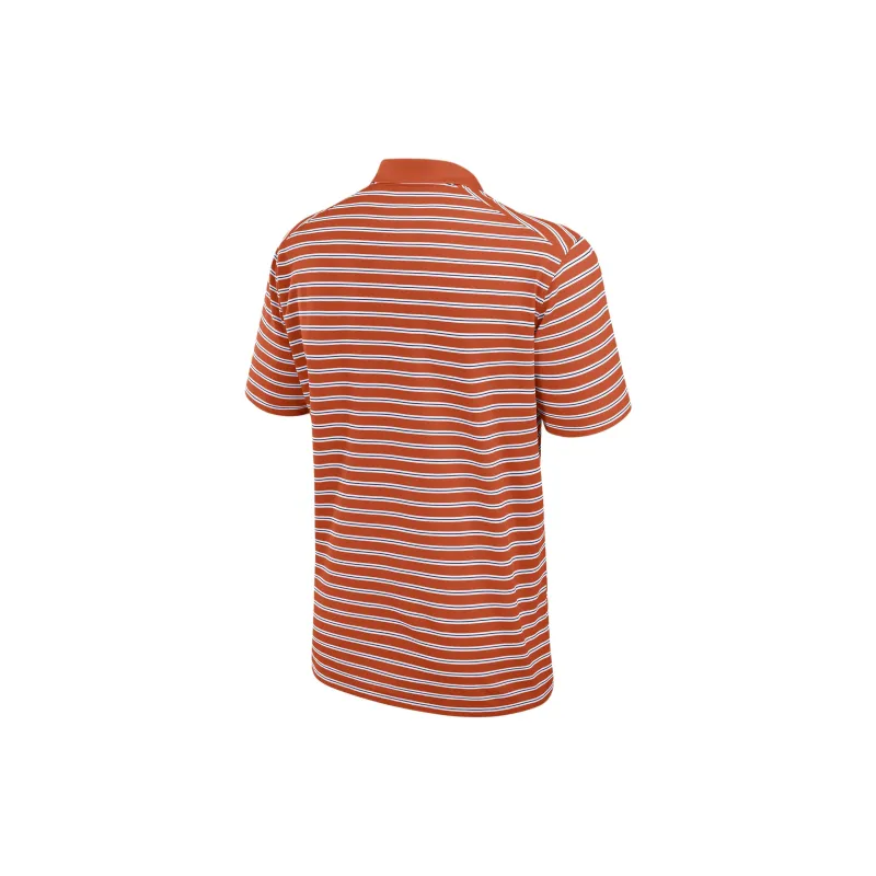 Nike Clemson Tigers Primetime Victory Striped Men's Nike Dri FIT College Polo-1