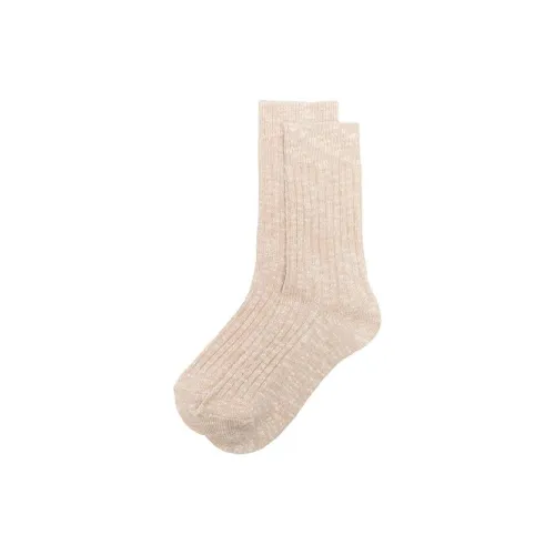Birkenstock Mid-Calf Socks Unisex 1 Pack Ecru