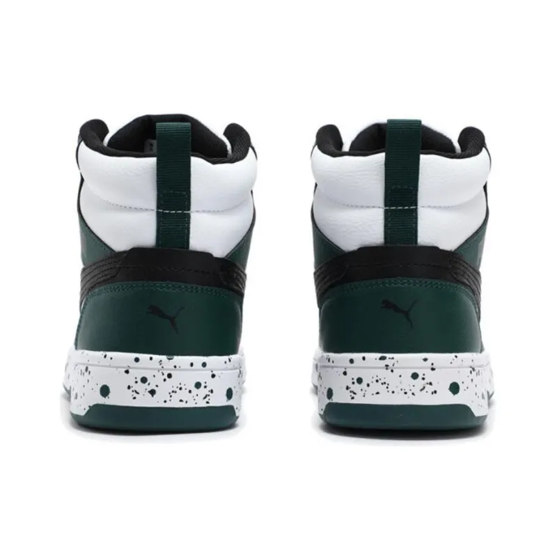 White Mid Cut Rebound Street V2 PUMA Rebound V6 Anti Slip Wear