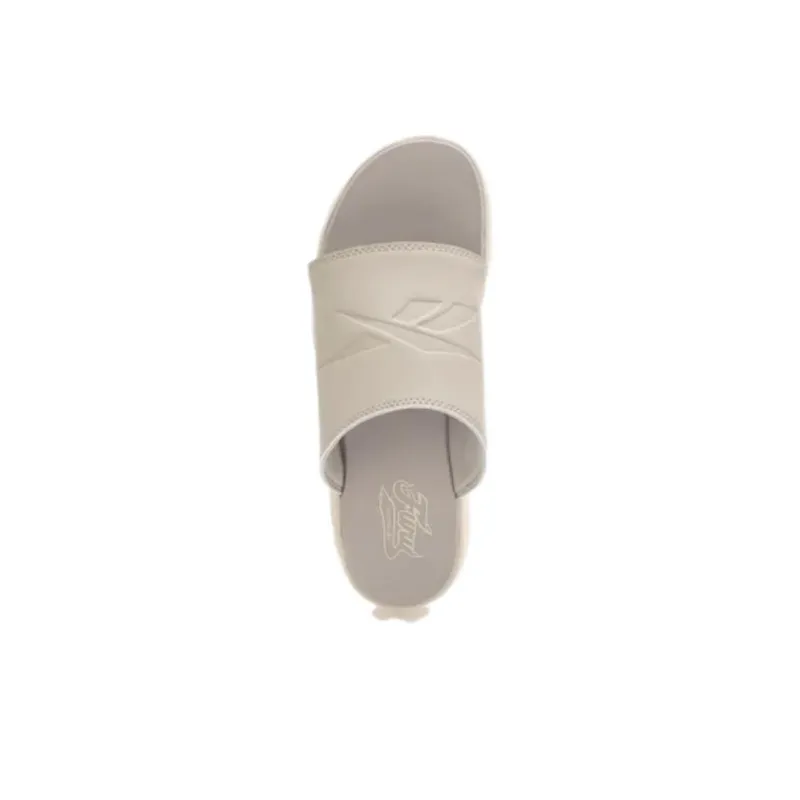 Reebok Fury Slide Slip Resistant Abrasion Resistant Slide Slippers Women's White-3