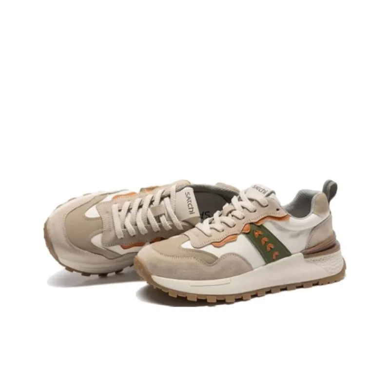 Satchi Low Top Casual Shoes Women's Ecru-3