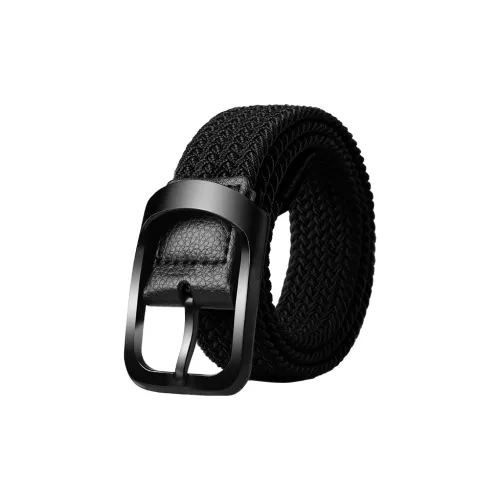 15 MINS Casual knitted-motif With Stretch Pin Buckle Fabric Other Belts Unisex Multiple Colors Width 3.3cm