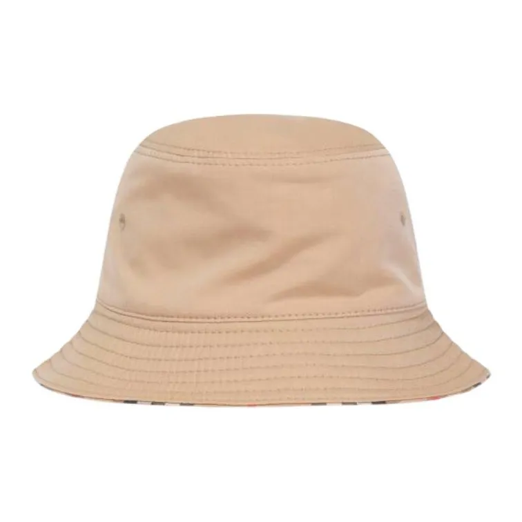 Burberry Dropped Narrow Brim Reversible Bucket Hat-0
