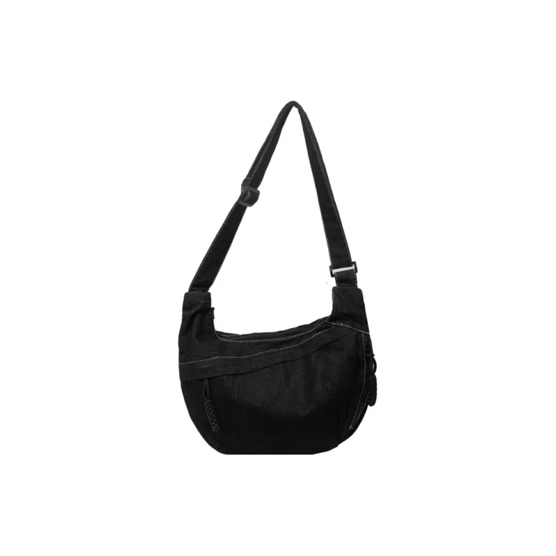 OUZIHUANG Denim Shoulder Bag, Crossbody Bag Women's Multicolor-14