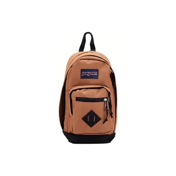 JanSport Polyester Shoulder Bag Crossbody Bag Sling Bags Small Size Unisex Carpenter Brown