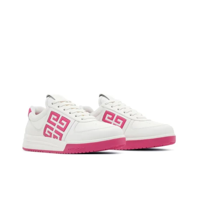 Givenchy Women's G4 Sneaker 'White Fuchsia'-2