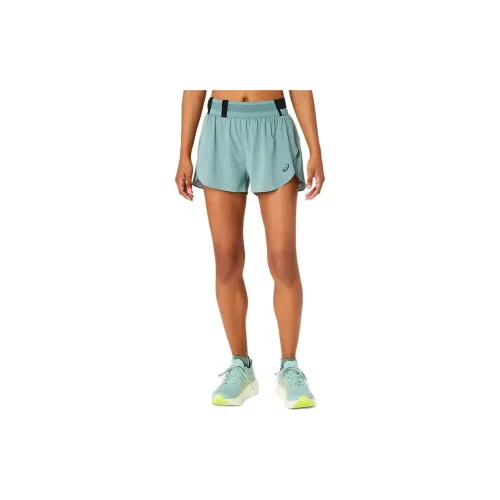 Asics Metarun Casual Shorts Women's Celadon Green