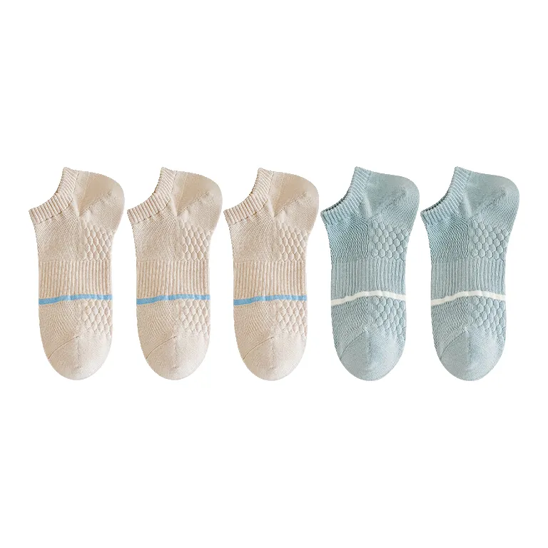 Lan Miao Ankle Socks Men's 5 Pack-5