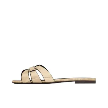 SAINT LAURENT Tribute Open Toe Mules Women's