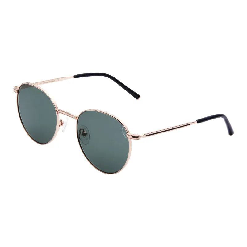 CARIN Pure Titanium Round Sun Protection UV Protection Sunglasses Unisex-10