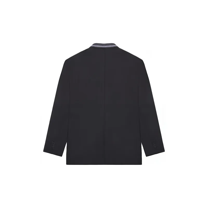 Balenciaga Business Suit Coat Unisex Black-1