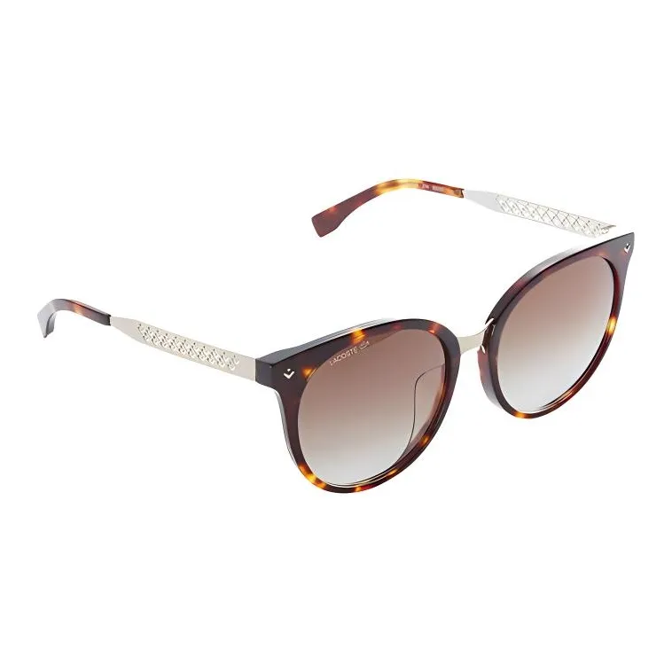 LACOSTE Plate Frame Round Sunglasses Unisex-2
