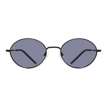 CARIN Pure Titanium Β Titanium Oval Sunglasses Unisex