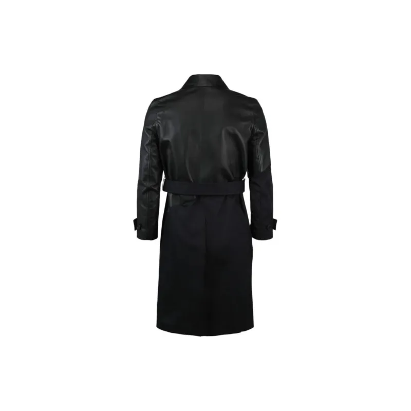 Bottega Veneta SS24 Trench Coat Men's Black-1