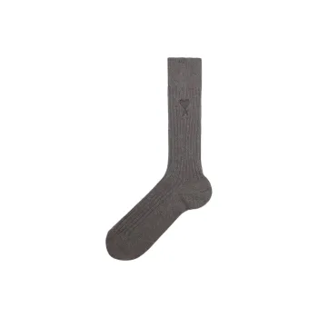 AMIPARIS Paris Ami De Couer Logo Embroidered Socks