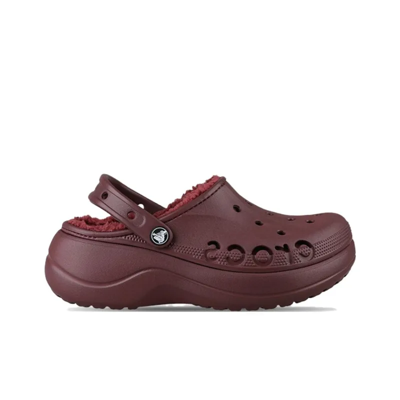 Crocs Baya Platform Clog Clogs Unisex Brown-1