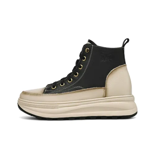 BOERDIQI High Top Skateboard Shoes Women's