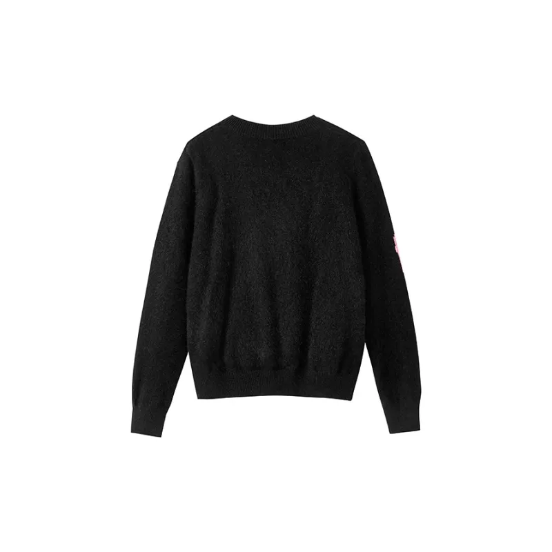 Yu Qianwen Sweater Women's Black-1