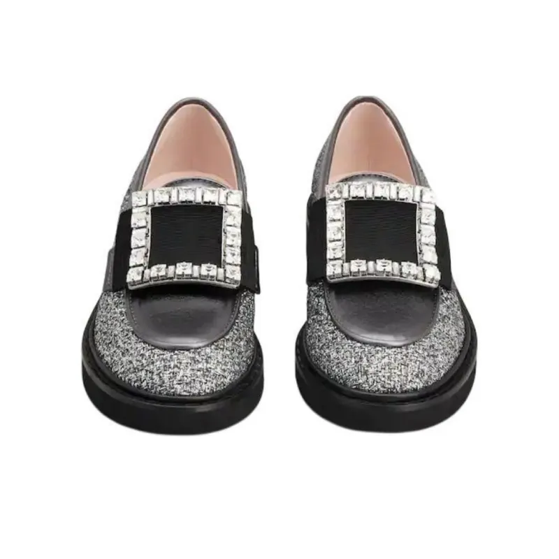 Roger Vivier Viv' Rangers Embellished Loafers Women's-3
