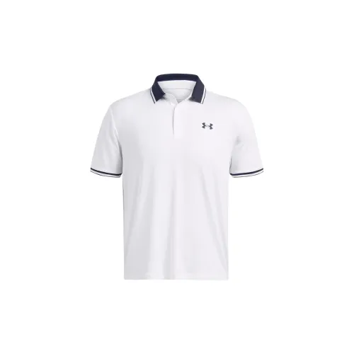 Under Armour Playoff 3.0 Polo Shirts Men White