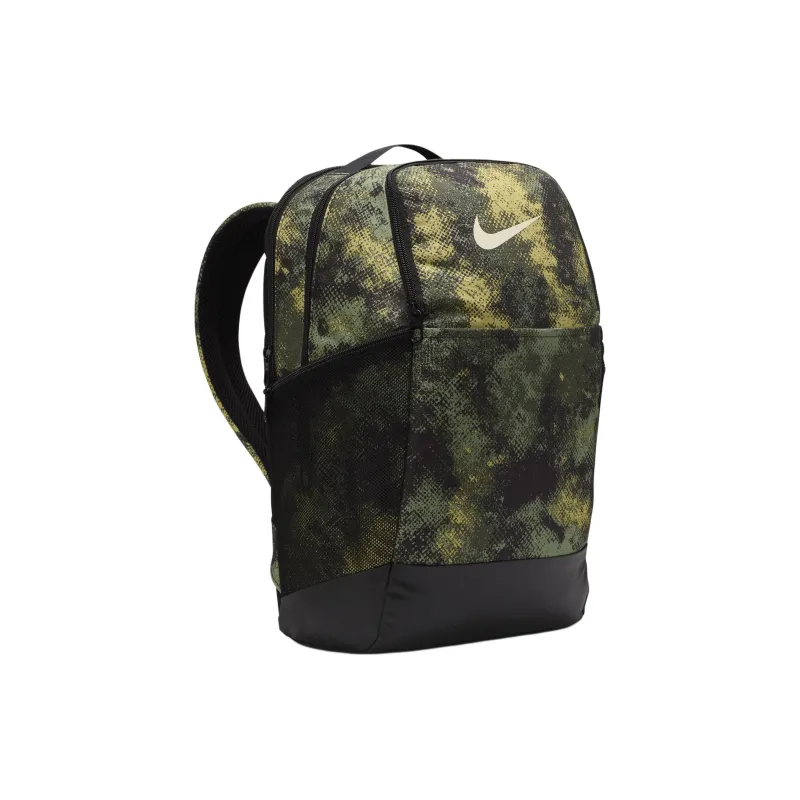 Nike Polyester Backpack Medium Size Unisex Oil Green & Black & Coconut Milk-1