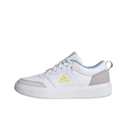 Adidas Park St Skateboard Shoes Women's Low-Top Metallic Silver