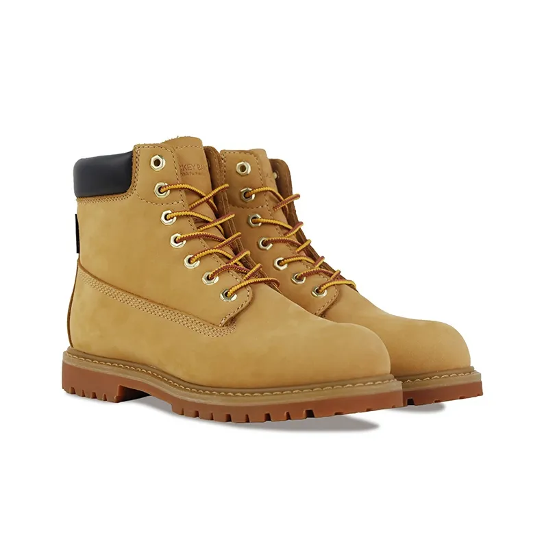 ROCKEY BAND Outdoor Waterproof Yellow Boots Men's Yellow-4