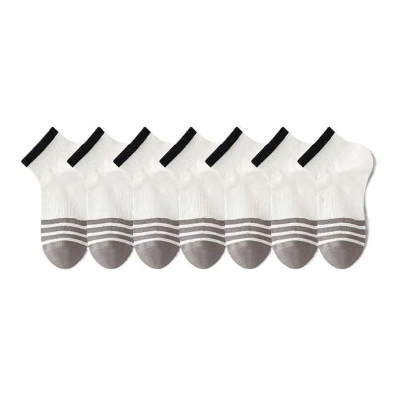 Lan Miao Ankle Socks Men's 7 Pack-7
