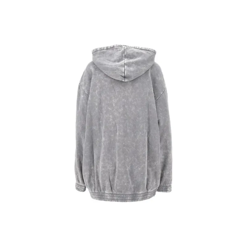 Adidas Originals Acid Washed Jackets & Coats Women's Gray-1