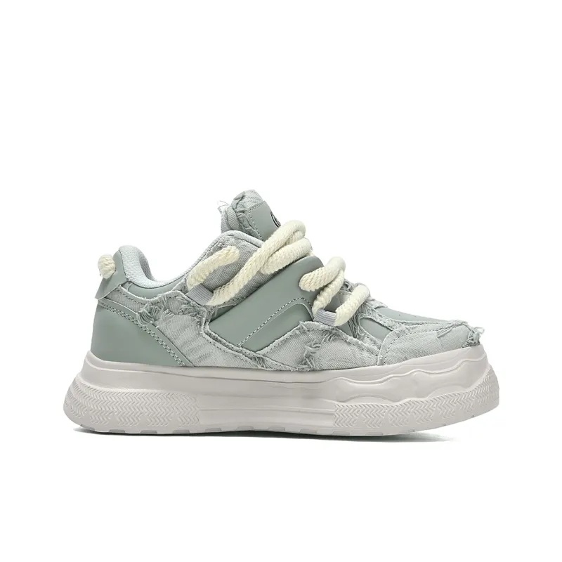 Q-AND Slip-Resistant Cushioning Wear-Resistant Low-Top Skateboard Shoes Unisex-22