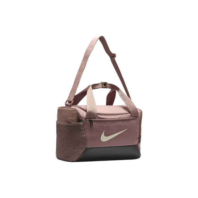 Nike Polyester Gym Bag Women's Smokey Mauve Red & Black With Light Ore Brown-1