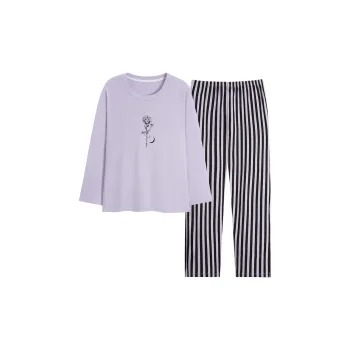 MIIOW Pajama Set Women's Taro Purple