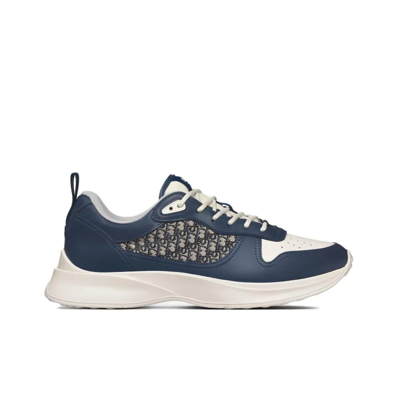 DIOR B25 Runner Navy Blue Oblique Jacquard-1