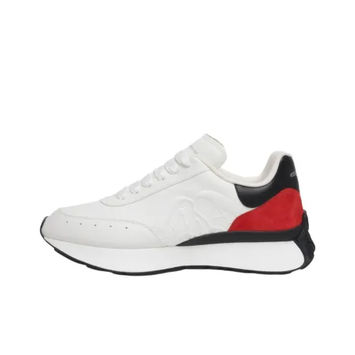 Alexander McQueen Sprint Runner Black Tulip