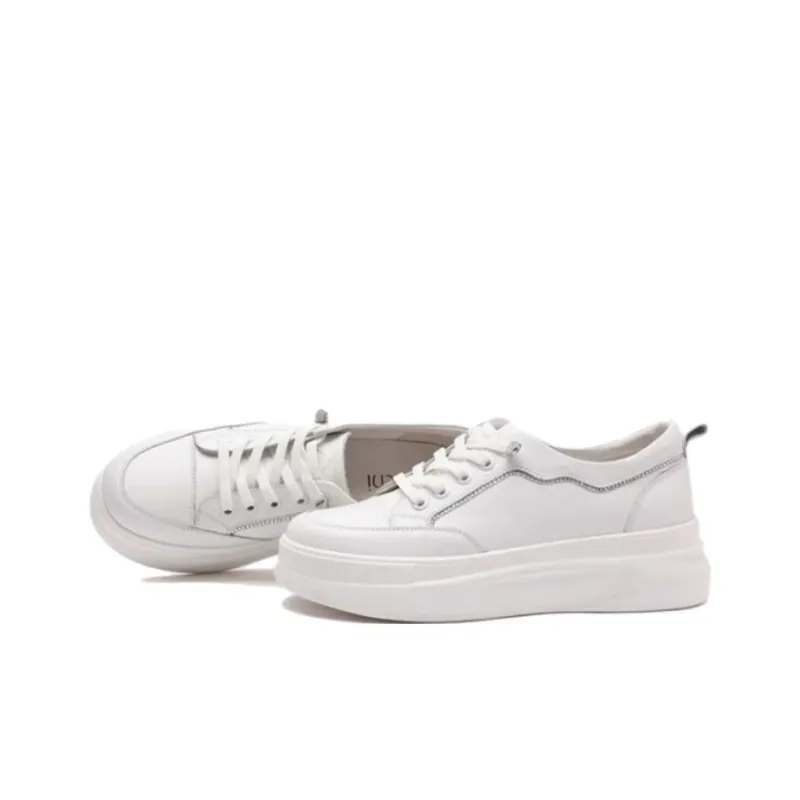 Satchi Low Top Casual Shoes Women's White-3